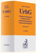 Cover: Urheberrechtsgesetz: UrhG - C.H.BECK