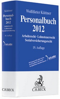 Abbildung von: Personalbuch 2012 - C.H.BECK