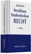 Cover: Alpmann Brockhaus Studienlexikon Recht - C.H.BECK