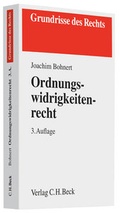 Cover: Ordnungswidrigkeitenrecht - C.H.BECK
