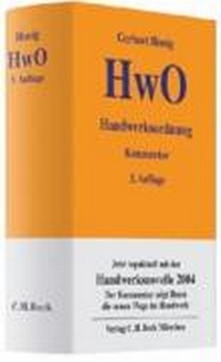 Abbildung von: Handwerksordnung - C.H.BECK