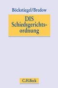 Cover: DIS-Schiedsgerichtsordnung - C.H.BECK