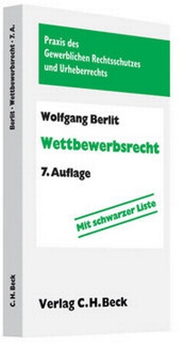 Abbildung von: Wettbewerbsrecht - C.H.BECK