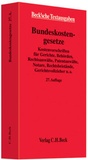 Cover: Bundeskostengesetze - C.H.BECK