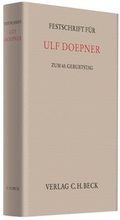 Cover: Festschrift f&uuml;r Ulf Doepner - C.H.BECK