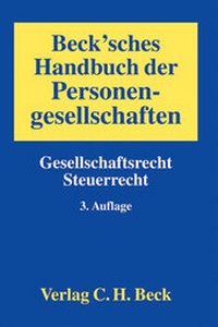 Abbildung von: Beck`sches Handbuch der Personengesellschaften - C.H.BECK