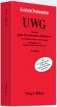 Cover: UWG - C.H.BECK