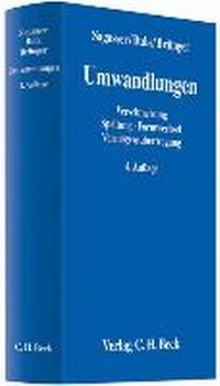 Abbildung von: Umwandlungen - C.H.BECK