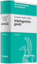 Cover: Arbeitsgerichtsgesetz: ArbGG - C.H.BECK