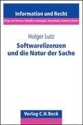 Cover: Softwarevertr&auml;ge und die Natur der Sache - C.H.BECK