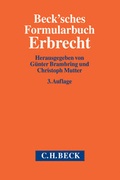 Cover: Beck'sches Formularbuch Erbrecht - C.H.BECK