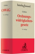 Cover: Gesetz &uuml;ber Ordnungswidrigkeiten: OWiG - C.H.BECK