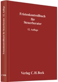 Cover: Fristenkontrollbuch f&uuml;r Steuerberater - C.H.BECK