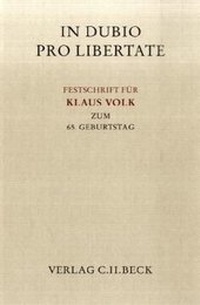 Abbildung von: In dubio pro libertate - C.H.BECK