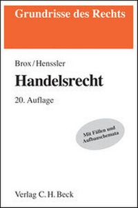 Abbildung von: Handelsrecht - C.H.BECK