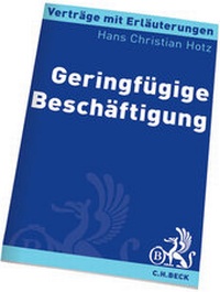 Abbildung von: Geringfügige Beschäftigung - C.H.BECK