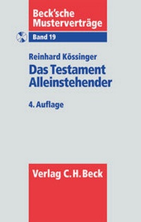 Abbildung von: Das Testament Alleinstehender - C.H.BECK