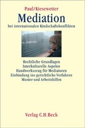 Cover: Mediation bei internationalen Kindschaftskonflikten - C.H.BECK