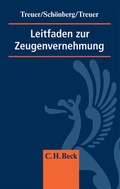 Cover: Leitfaden zur Zeugenvernehmung - C.H.BECK
