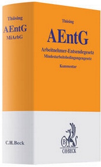 Abbildung von: Arbeitnehmer-Entsendegesetz (AEntG) - C.H.BECK