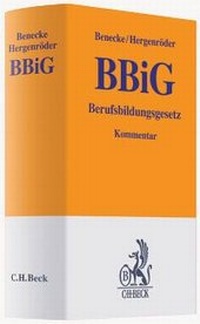 Abbildung von: Berufsbildungsgesetz: BBiG - C.H.BECK
