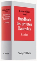 Cover: Handbuch des privaten Baurechts - C.H.BECK