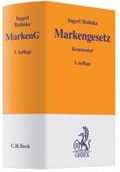 Cover: Markengesetz: MarkenG - C.H.BECK