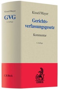 Cover: Gerichtsverfassungsgesetz: GVG - C.H.BECK