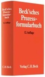 Cover: Beck'sches Prozessformularbuch - C.H.BECK