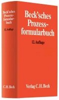 Cover: Beck'sches Prozessformularbuch - C.H.BECK