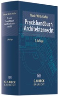 Cover: Praxishandbuch Architektenrecht - C.H.BECK