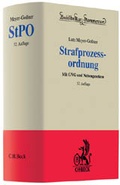 Cover: Strafprozessordnung - C.H.BECK