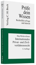 Cover: Internationales Privat- und Zivilverfahrensrecht - C.H.BECK