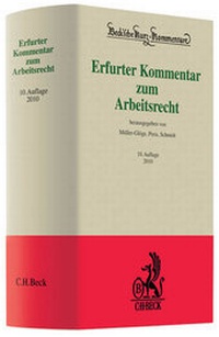 Bild vergrößern Bild: Erfurter Kommentar zum Arbeitsrecht - C.H.BECK