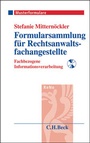Cover: Formularsammlung für Rechtsanwaltsfachangestellte - C.H.BECK