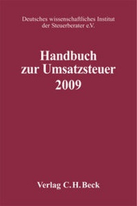 Abbildung von: Handbuch zur Umsatzsteuer 2009: Ust - C.H.BECK