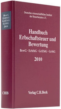 Bild vergrößern Bild: Handbuch Erbschaftsteuer und Bewertung 2010 - C.H.BECK