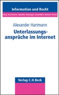 Cover: Unterlassungsanspr&uuml;che im Internet - C.H.BECK