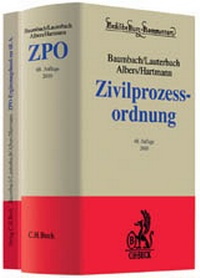 Abbildung von: Zivilprozessordnung + Ergänzungsband - C.H.BECK