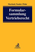 Cover: Formularsammlung Vertriebsrecht - C.H.BECK