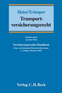 Abbildung von: Transportversicherungsrecht - C.H.BECK