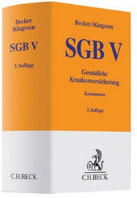 Abbildung von: SGB V - Gesetzliche Krankenversicherung - C.H.BECK