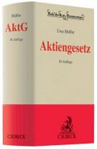 Abbildung von: Aktiengesetz: AktG - C.H.BECK