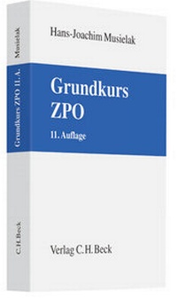 Abbildung von: Grundkurs ZPO - C.H.BECK