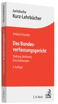 Cover: Das Bundesverfassungsgericht - C.H.BECK