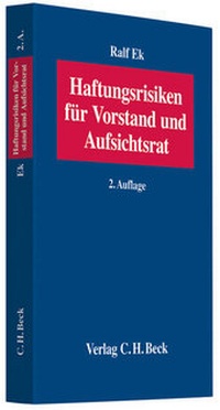 Abbildung von: Haftungsrisiken für Vorstand und Aufsichtsrat - C.H.BECK