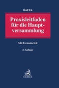 Abbildung von: Praxisleitfaden für die Hauptversammlung - C.H.BECK
