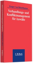 Abbildung von: Verhandlungs- und Konfliktmanagement für Anwälte - C.H.BECK