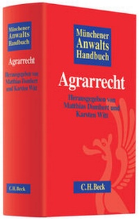 Enlarge image Cover: Münchener Anwaltshandbuch Agrarrecht - C.H.BECK