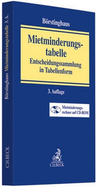 Bild vergrößern Bild: Mietminderungstabelle - C.H.BECK